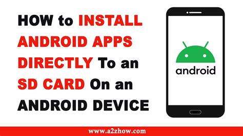 can you put aps on a smart card|How To Download Apps Directly To SD Card From .